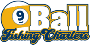 9-Ball Fishing Charters best most fun in town logo